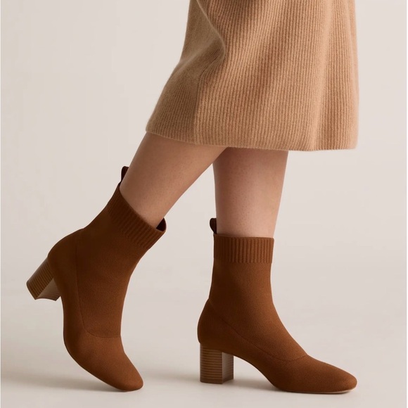 Quince Shoes - Quince Eco-Knits Ankle Boots